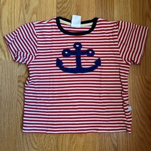Bella Bliss Pima Appliqué Tee Anchor